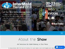 Tablet Screenshot of intermoldthailand.com